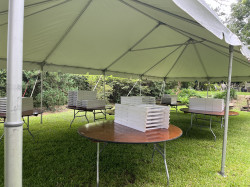 20x4020underneath 1690209951 1 Tent 20'X40' FRAME WHITE