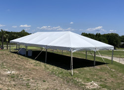 Tent 30'X50' SQ.END NAVITRAC WHITE