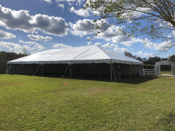 Tent 40'x90' Hex Navitrac White