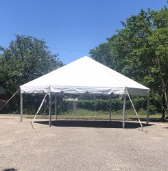 Tent 40'X80' HEX END NAVITRAC FRAME WH