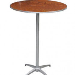 TABLE, 30 ROUND, BISTRO TALL