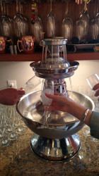 Champagne Fountain, 3.5 Gal Slvr/Gld