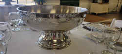 Punch Bowl, Large, Silver