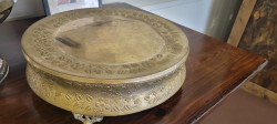 Cake Stand,18 Round, Gold