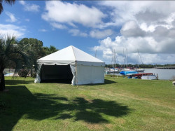 30X3020HEX20END 1789141308 Tent 30'X30' HEX END NAVITRAC FRAME WH