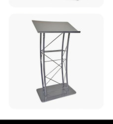 Metal podium, standard